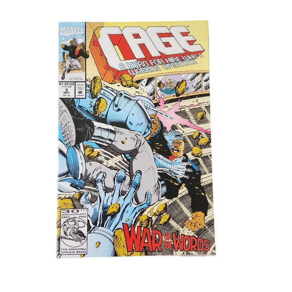 Marvel Cage #2 1992 Comic Book Collector Bagged Boarded - Picture 1 of 2